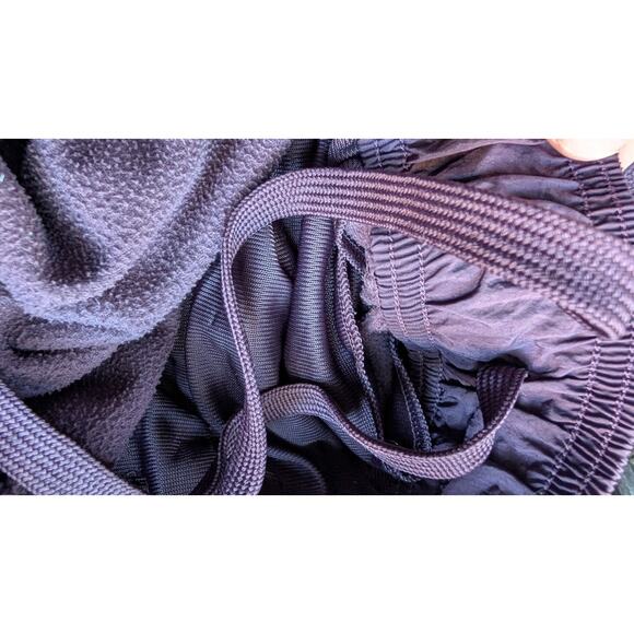 Adidas Mens Favorites Winterized Track Pants Purple Pockets Drawstring M - Picture 3 of 6